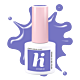 #305 hi hybrid lakier hybrydowy Aqua Lilac 5ml